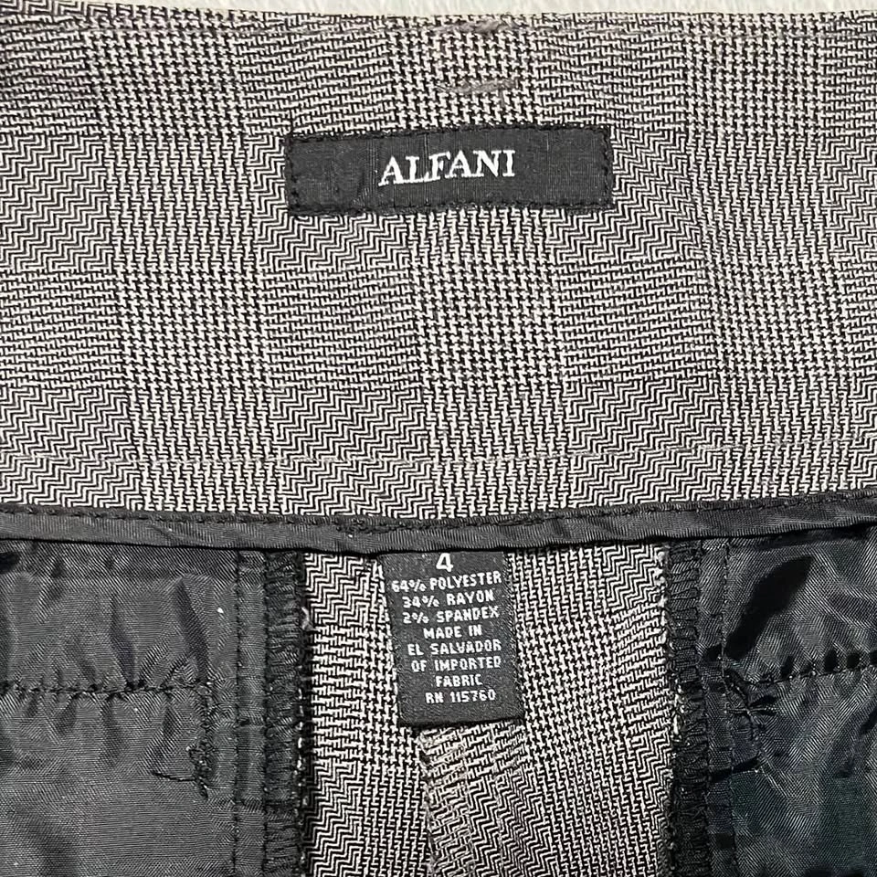 Alfani Women's Petite Wide Leg Plaid Dress Pants - photo 4