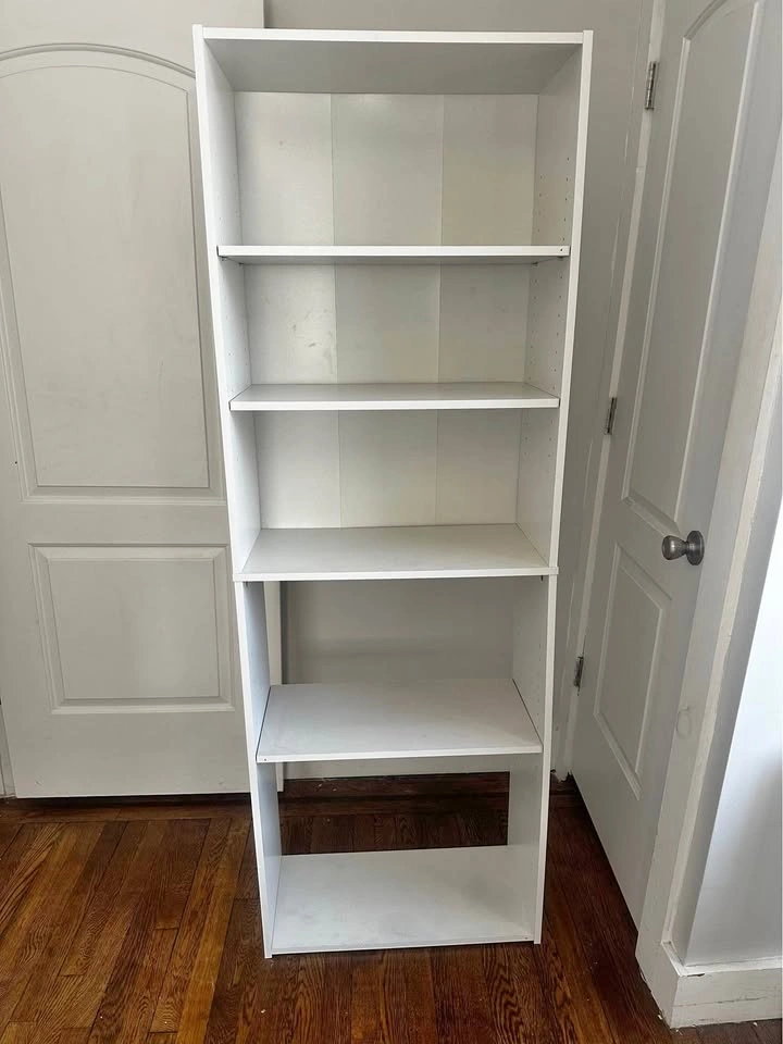 NEED TO GO BY 6/26 Bookcase White