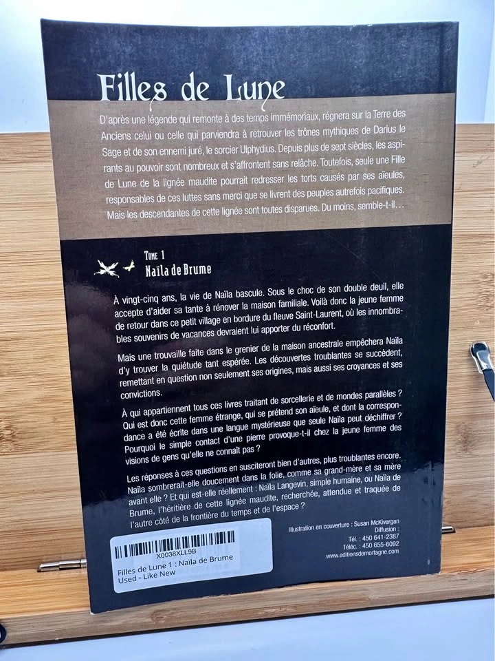 Filles de Lune Tome 1: Naïla de Brume by Elisabeth Tremblay - photo 2