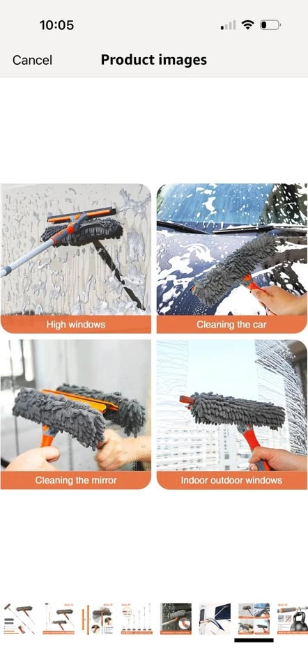 New- Squeegee Window Cleaner - photo 3