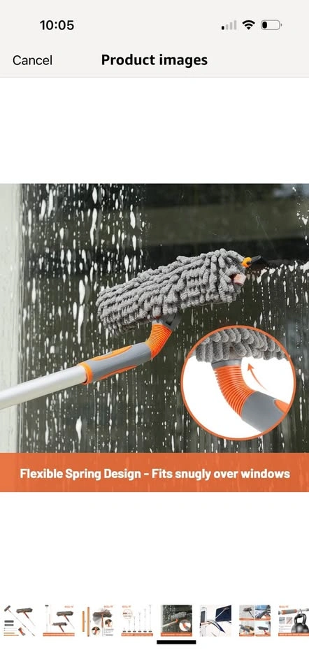New- Squeegee Window Cleaner - photo 5