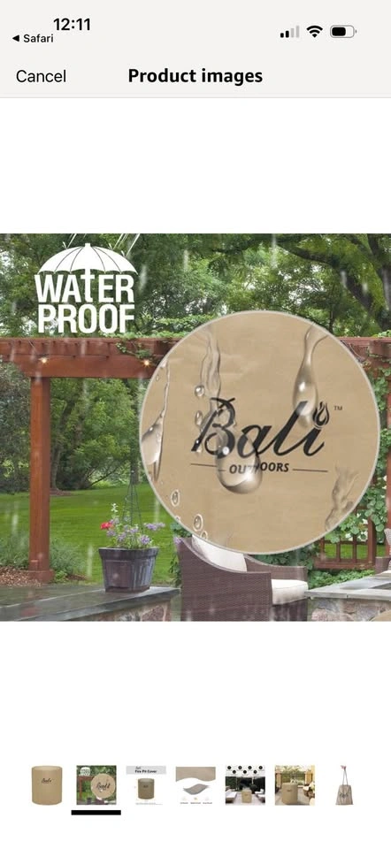 New-23”x26” Fire Pit covers - photo 2