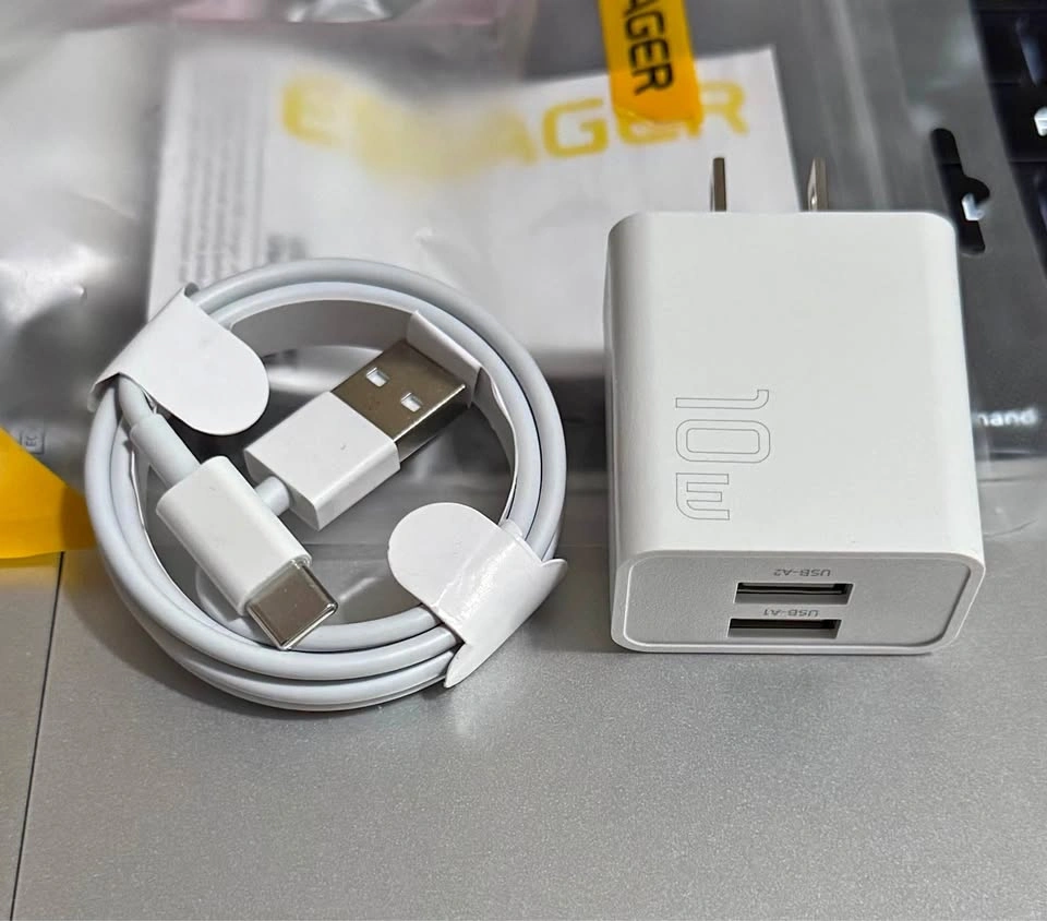 *NEW* Dual USB-A Wall Charger with USB-C Cable