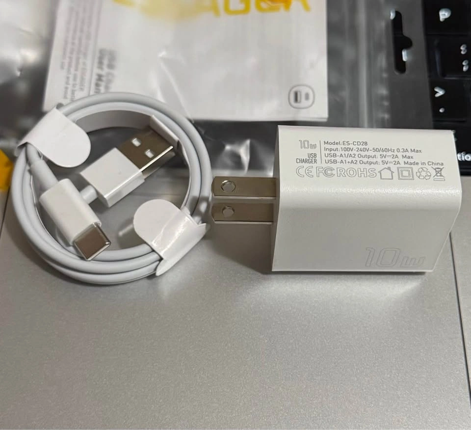 *NEW* Dual USB-A Wall Charger with USB-C Cable - photo 2