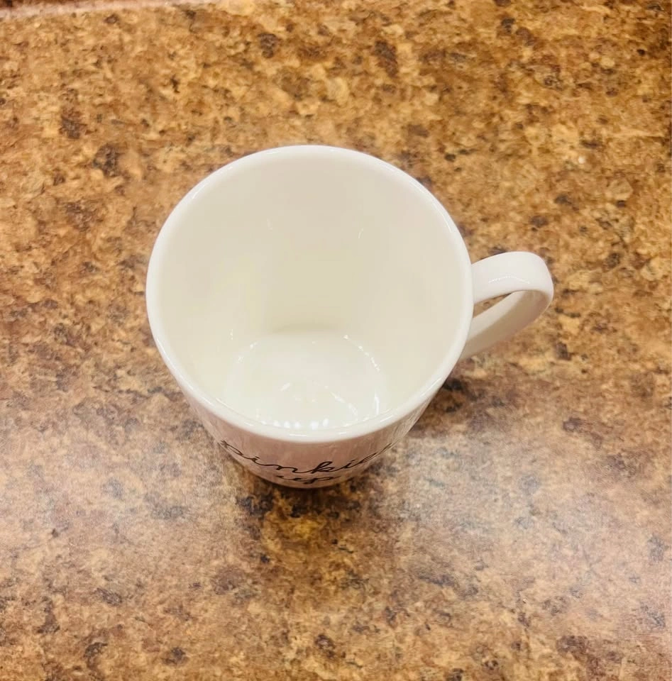 Indigo Coffee Mug “ pinkies up” - photo 2