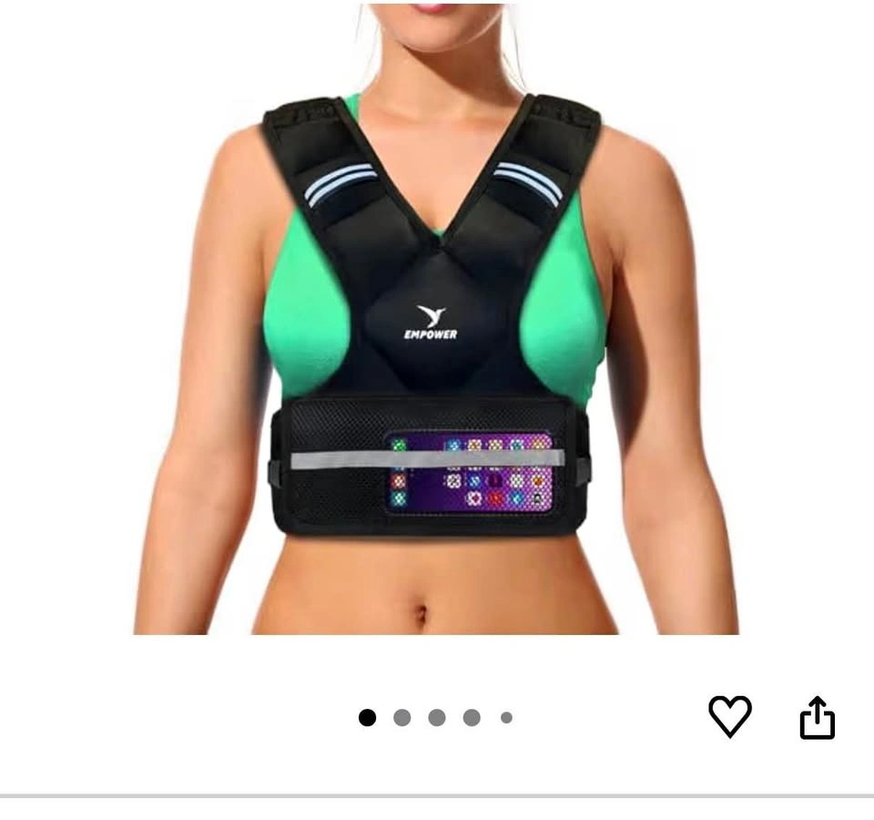 Brand new- Womens 10lb Adjustable Weighted Vest