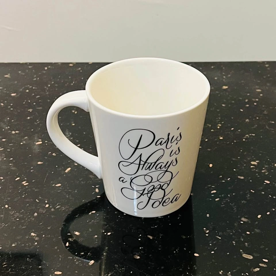 Indigo coffee Mug “Paris is always a good idea” - photo 3