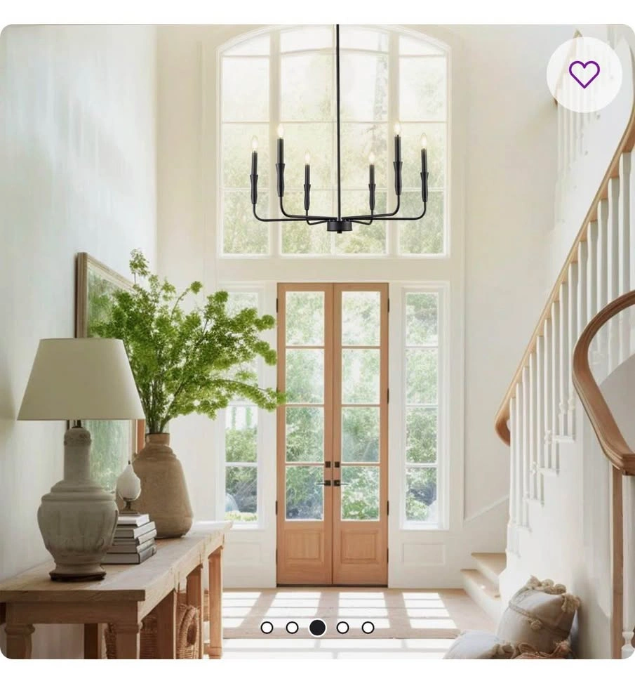 New- Black Chandelier - photo 5