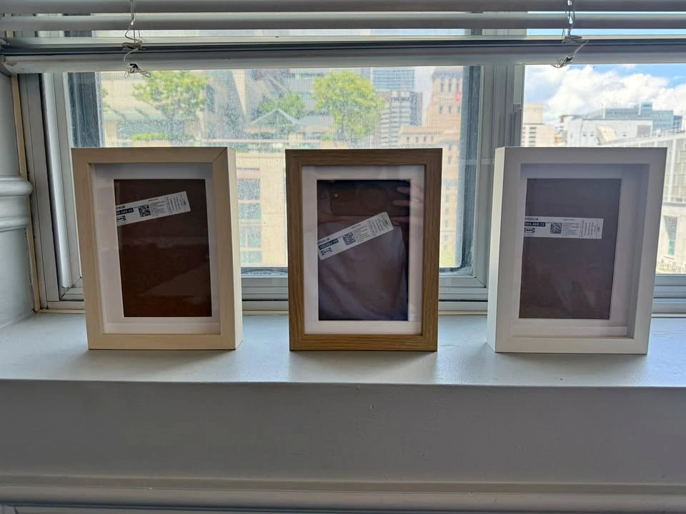 IKEA RÖDALM frames x 6; 13x18cm