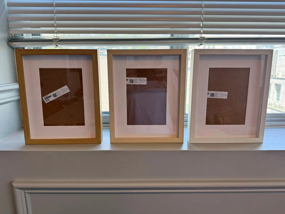 IKEA RÖDALM frames x 6; 20x25cm