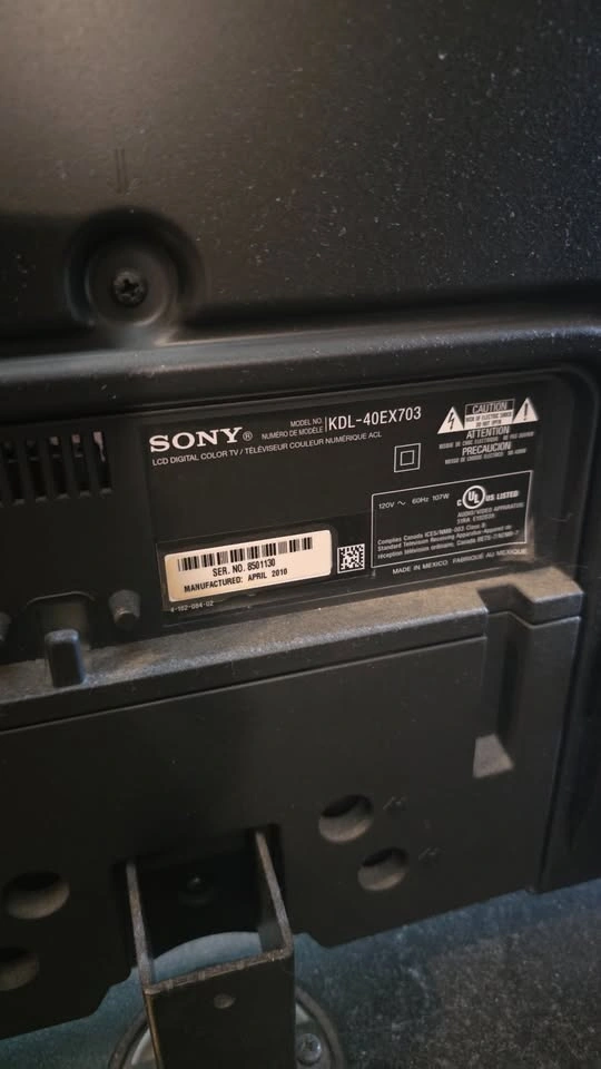 Sony Bravia KDL-40EX703 - photo 2
