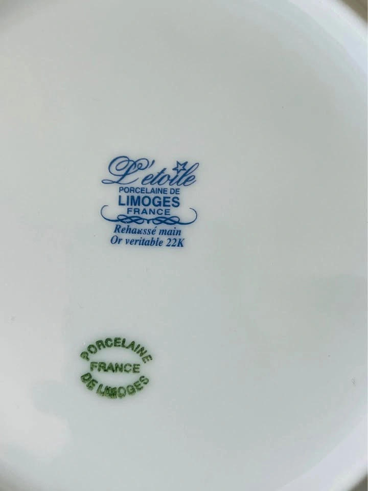De Limoges France L'etoile Porcelain 7.5” Collector Plate - photo 3