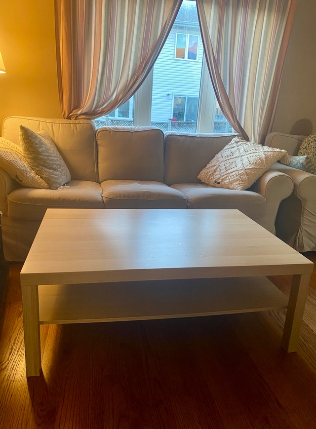 3 Beige Coffee & Side Tables For Sale! - photo 2