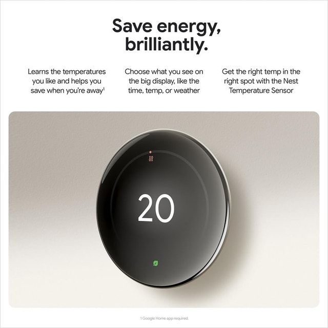Brand New Sealed Google Nest 4th Smart Learning Thermostat - photo 2