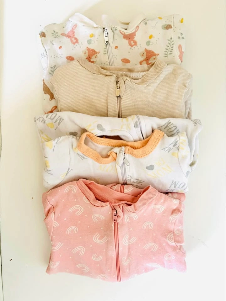 Onesies. 9 pieces. (0-3 months) - photo 4