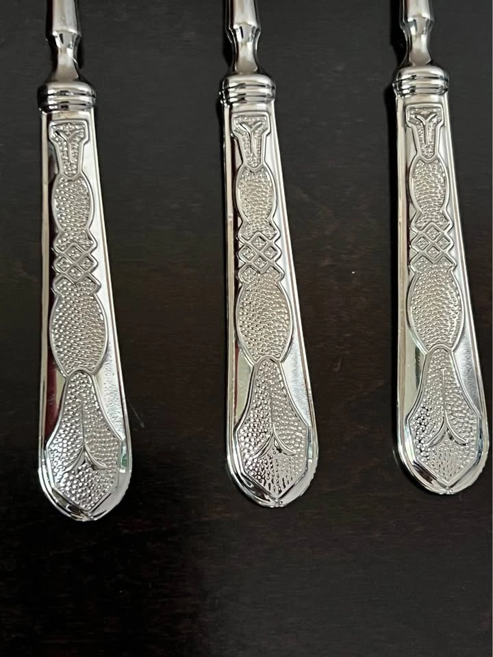Vintage Set of 6 Silver-plated Teaspoons / Italy - photo 3