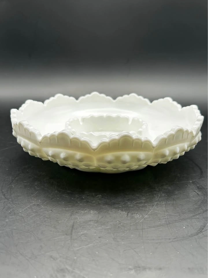 Fenton Milk Glass Dish - photo 2
