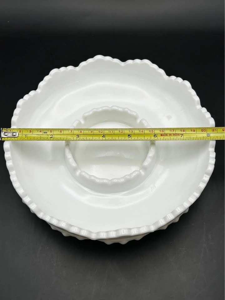Fenton Milk Glass Dish - photo 3