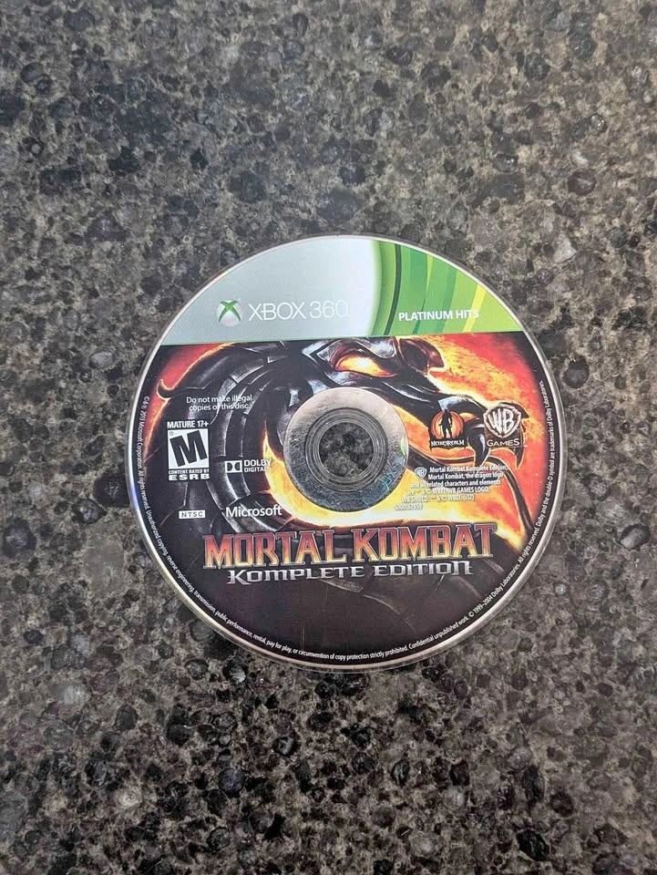 Mortal Kombat Komplete Edition Platinum Hits Xbox 360
