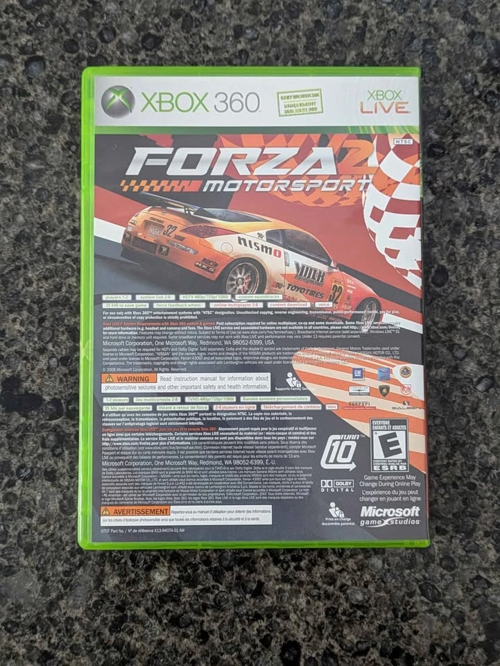 Microsoft Xbox 360 Marvel Ultimate Alliance Forza 2 Video Game - photo 4