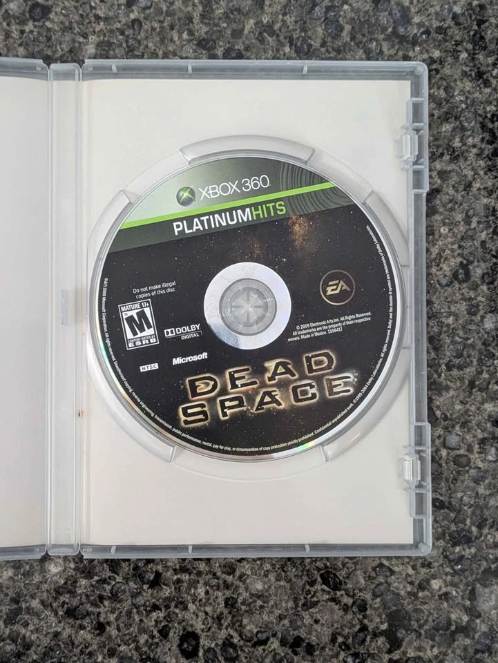 Dead Space Platinum Hits (Microsoft Xbox 360, 2008) No Manual - photo 2