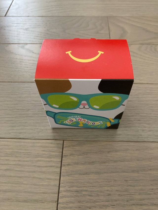 ⚽️McDonalds Squishmallows Happy Meal cat Box - photo 2
