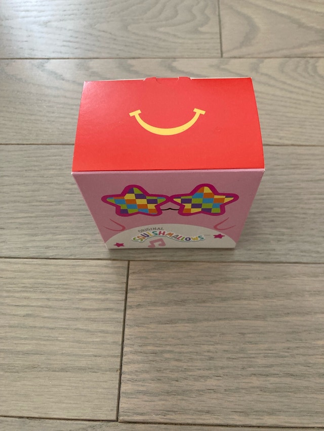 ⚽️Squishmallows Happy Meal pink Box - photo 2