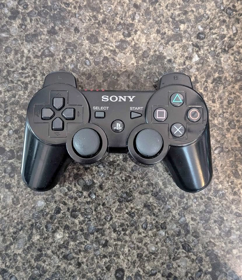 OEM Sony PS3 Sixaxis DualShock 3 Controller Black CECHZC2U