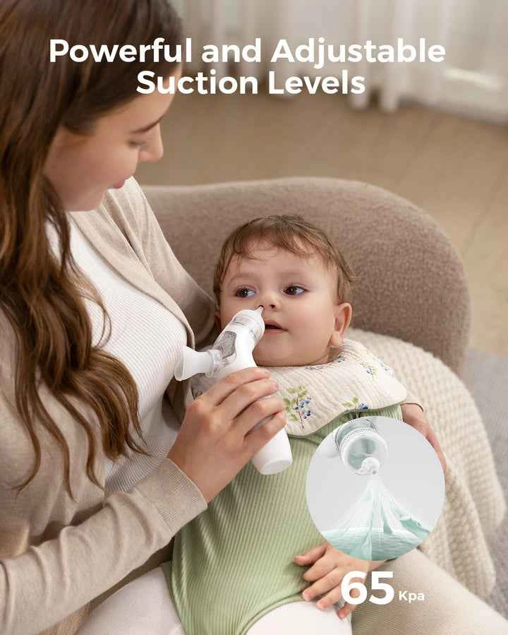 New Momcozy BreezyClear 2-in-1 Electric Nasal Aspirator - photo 4