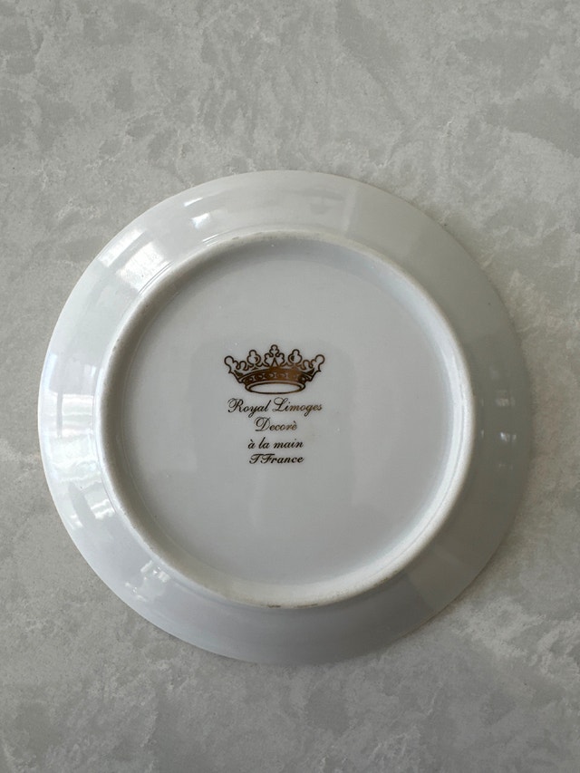 Royal Limoges decorative porcelain plate. France. - photo 2