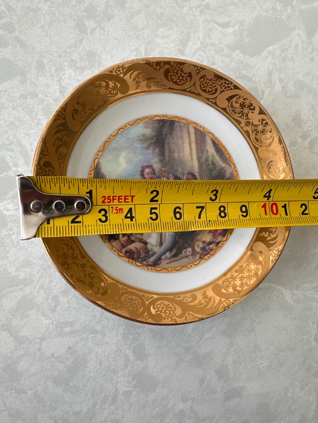 Royal Limoges decorative porcelain plate. France. - photo 4