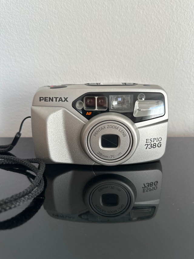 Pentax Espio 738G 35mm Point-and-Shoot Film Camera