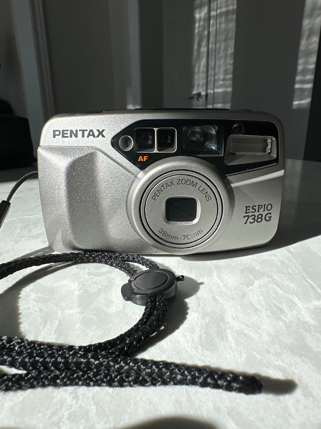 Pentax Espio 738G 35mm Point-and-Shoot Film Camera - photo 2