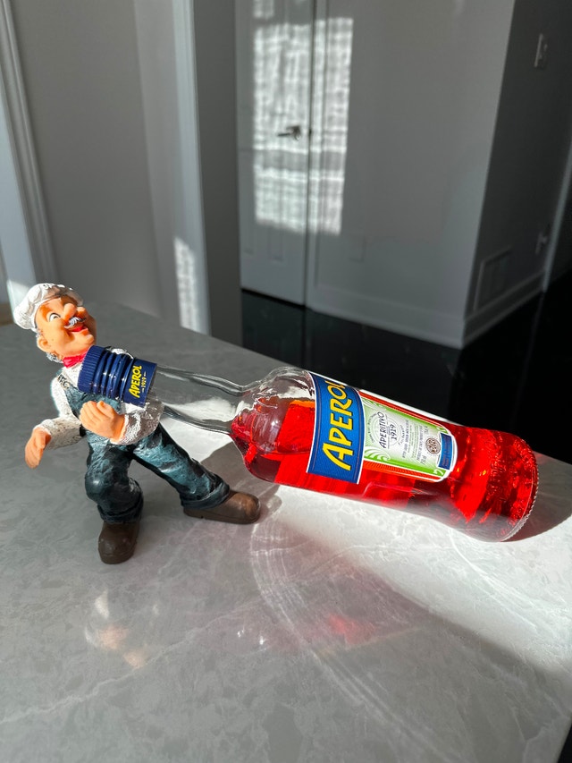 Italian Chef Wine Bottle Holder - photo 2