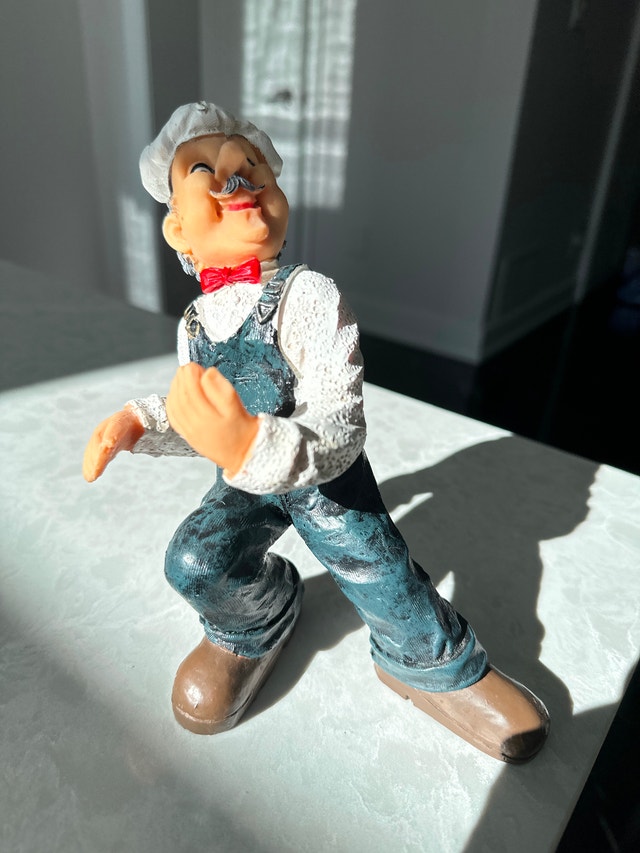 Italian Chef Wine Bottle Holder - photo 4