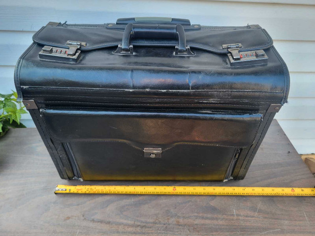 Bond Street Wheeled Briefcase Rolling Case Sales Sample etc - photo 2