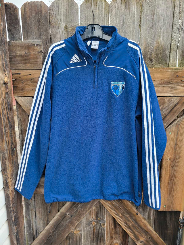Adidas Michigan Nova Football Club 1/4 zip sweater