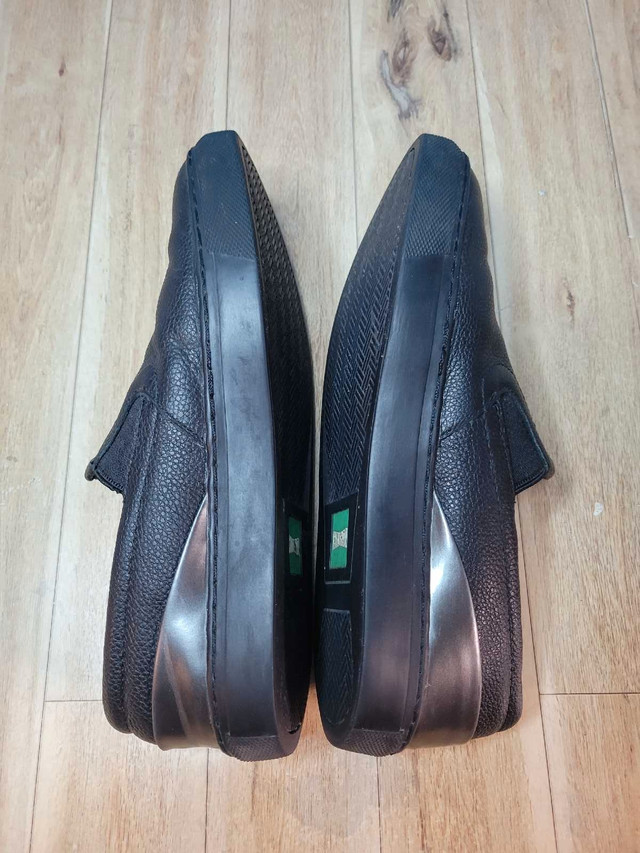 Ladies Cougar slip in comfort sole shoes, leather, size 8 - photo 5