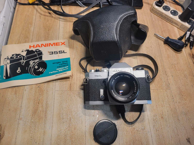 Vintage Hanimex (Chinon) 35SL 35mm Film Camera w/Lens