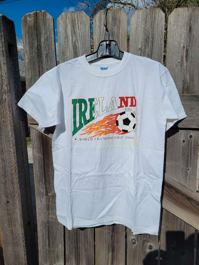 Ireland 2002 Soccer / Football Championship t-shirt size M