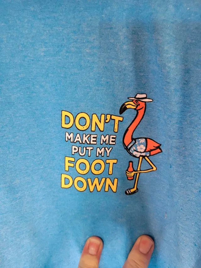 Joe Blow t-shirt graphics front and back on a Gildan shirt image indicator(2)