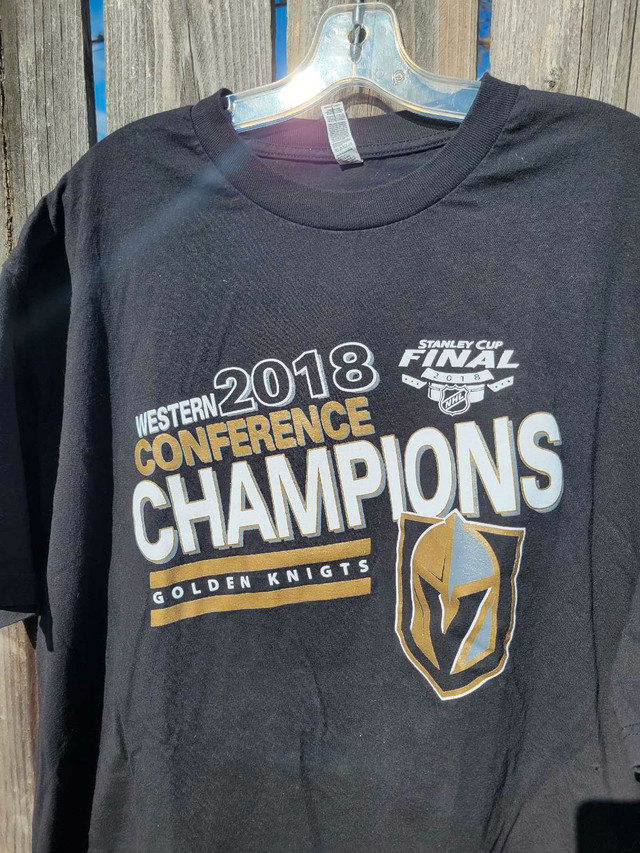 NHL Las Vegas Golden Knights 2018 championship t-shirt. Xl - photo 2