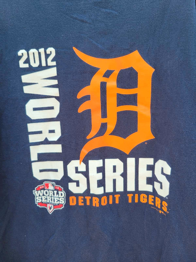 Detroit Tigers 2012 World Series t-shirt size XL - photo 3