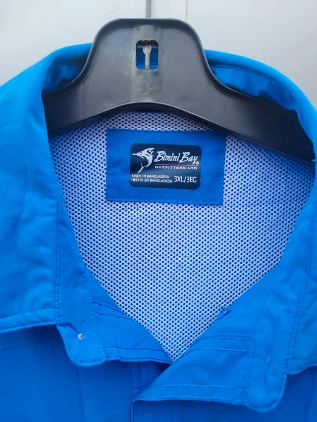 Men's Bimini Bay Outfitters fishing shirt . 3XL image indicator(2)