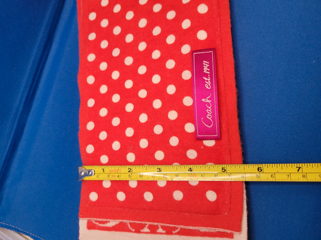 Vintage COACH scarf with great color and graphics - photo 3