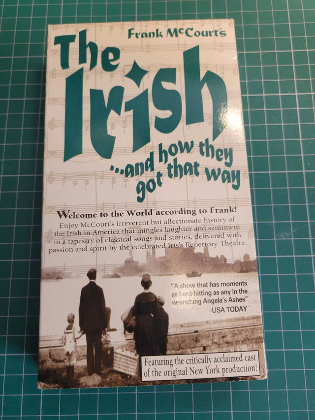 Frank McCourt's THE IRISH VHS