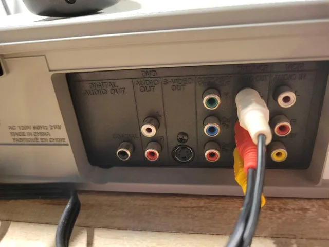 Philips DVD VCR Combo Player image indicator(6)