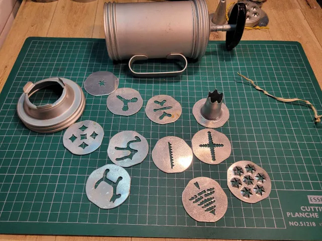 Vintage Mirro Cookie Press 10 Disc 1 Tip thumbnail