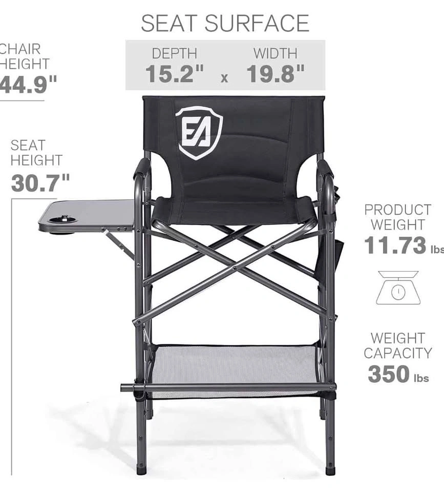 30.7" Seat Height Directors Chair for Makeup Artist - photo 4