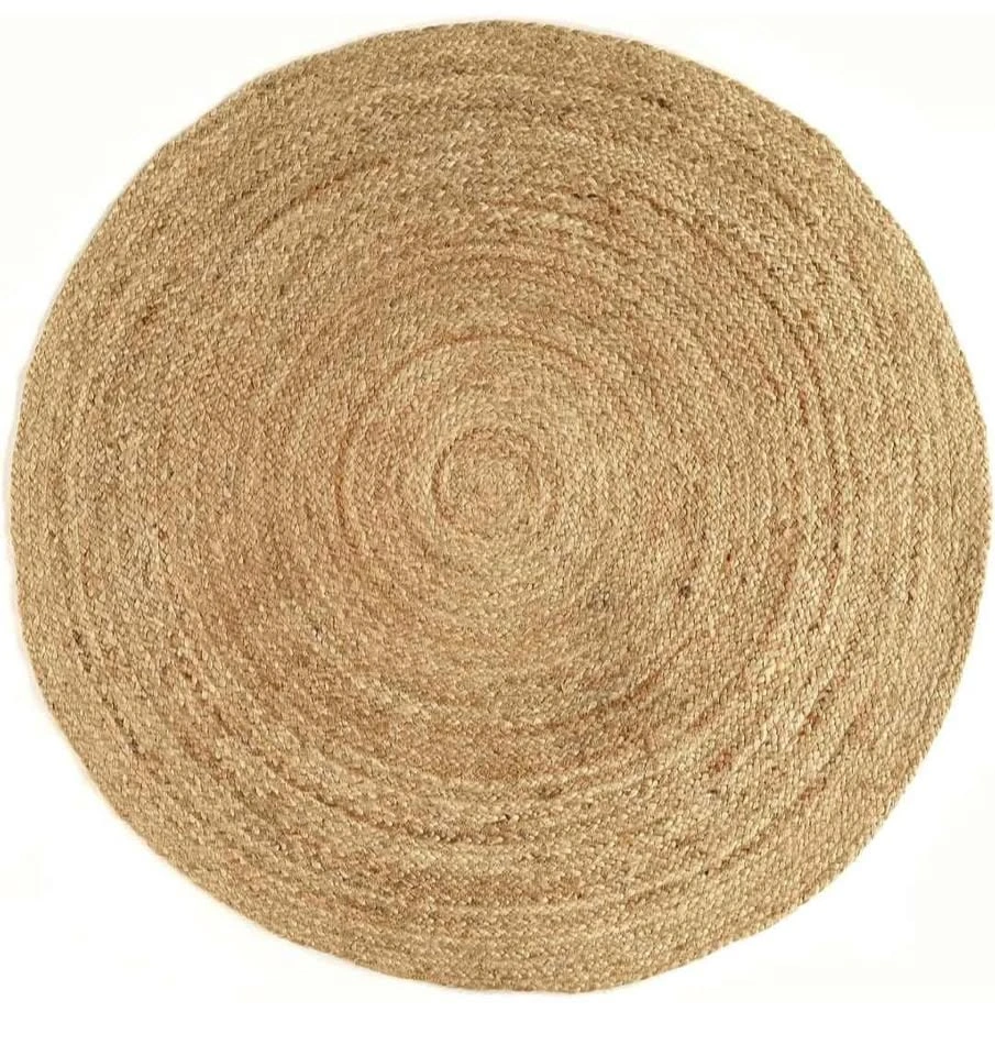 Brand new Jute Area Rug 6ft - Natural Fiber Round Handmade - photo 3